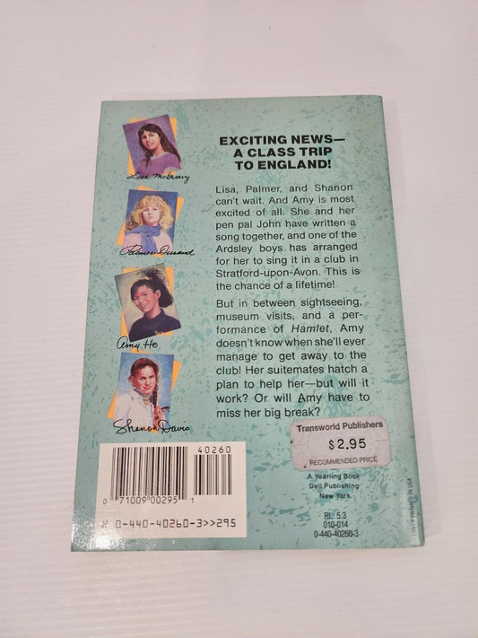 N/A Amy's Song (Pen Pals), Sharon Dennis Wyeth