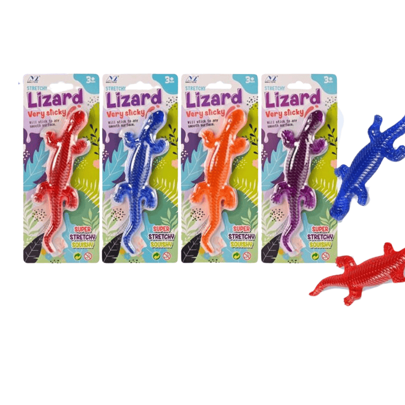 Nan Li Toys Sticky Lizard Stretchy Squishy Toy Novelty Party Favour Games Activity Stretch