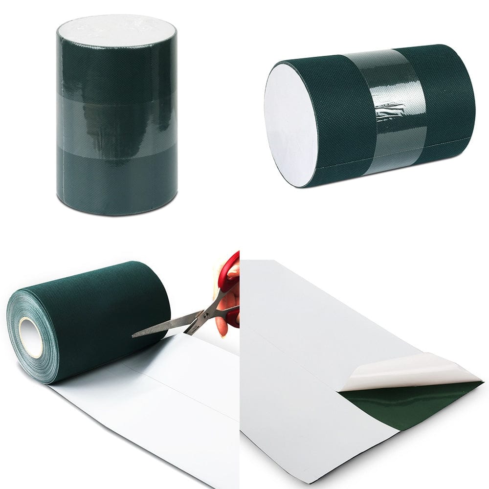 Prime Turf Home & Garden > Artificial Plants > Artificial Grass Prime Turf Artificial Grass 15cmx10m Synthetic Self Adhesive Turf Joining Tape Weed Mat