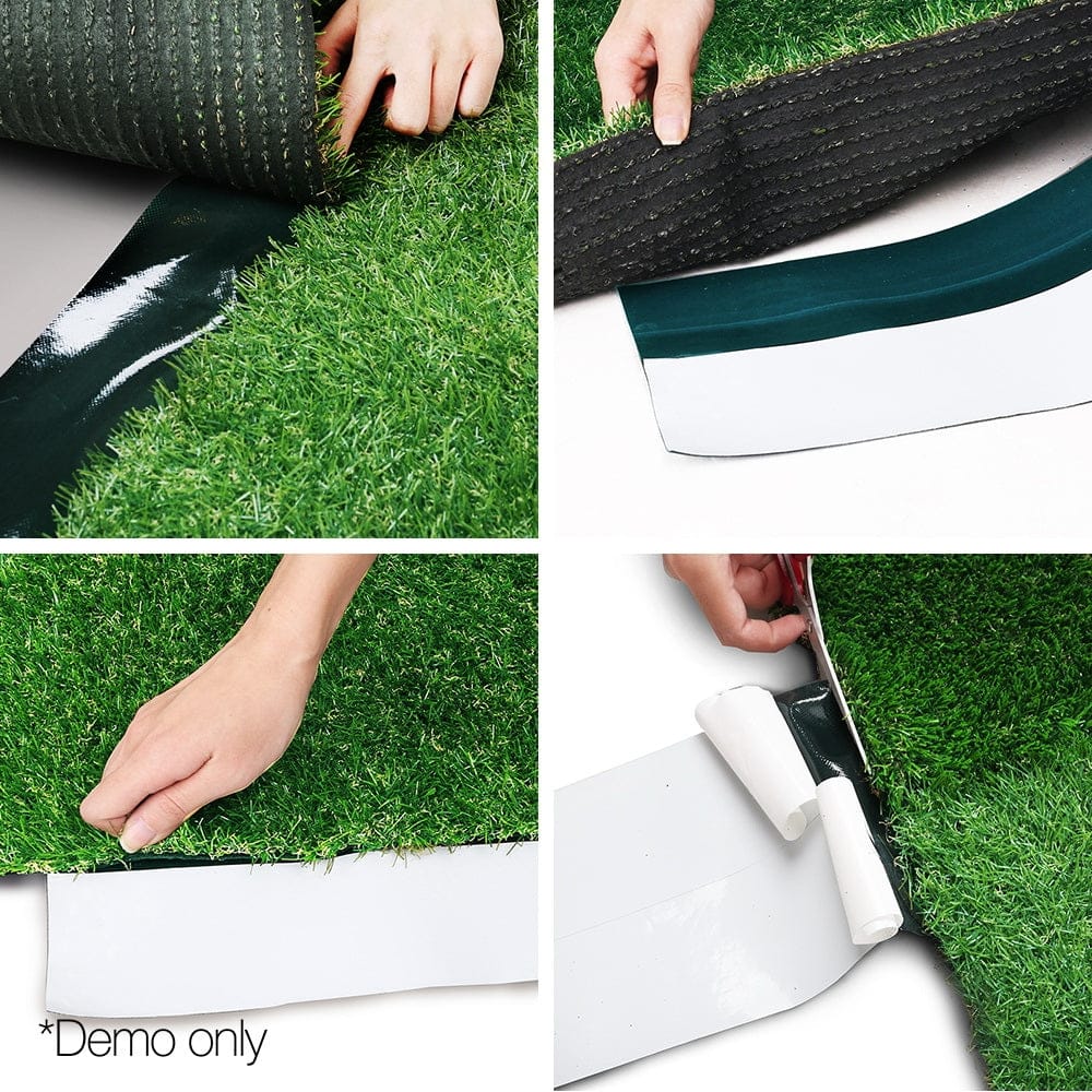 Prime Turf Home & Garden > Artificial Plants > Artificial Grass Prime Turf Artificial Grass 15cmx10m Synthetic Self Adhesive Turf Joining Tape Weed Mat
