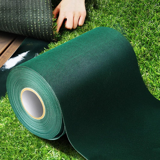 Prime Turf Home & Garden > Artificial Plants > Artificial Grass Prime Turf Artificial Grass 15cmx10m Synthetic Self Adhesive Turf Joining Tape Weed Mat