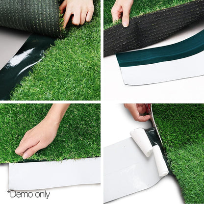 Prime Turf Home & Garden > Artificial Plants > Artificial Grass Prime Turf Artificial Grass 15cmx20m Synthetic Self Adhesive Turf Joining Tape Weed Mat