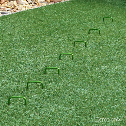Prime Turf Home & Garden > Artificial Plants > Artificial Grass Prime Turf Artificial Grass Synthetic Pins 100pcs Turf Pegs Heavy Duty Weed Mat Stakes Landscape