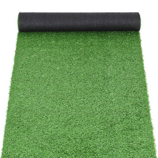 Prime Turf Home & Garden > Artificial Plants > Artificial Grass Prime Turf Artificial Grass Turf Rug Fake Grass 2 Rolls 15mm Height 50cm x 2m Indoor Outdoor Synthetic Grass Mat Carpet with Drainage Holes Plastic Plant