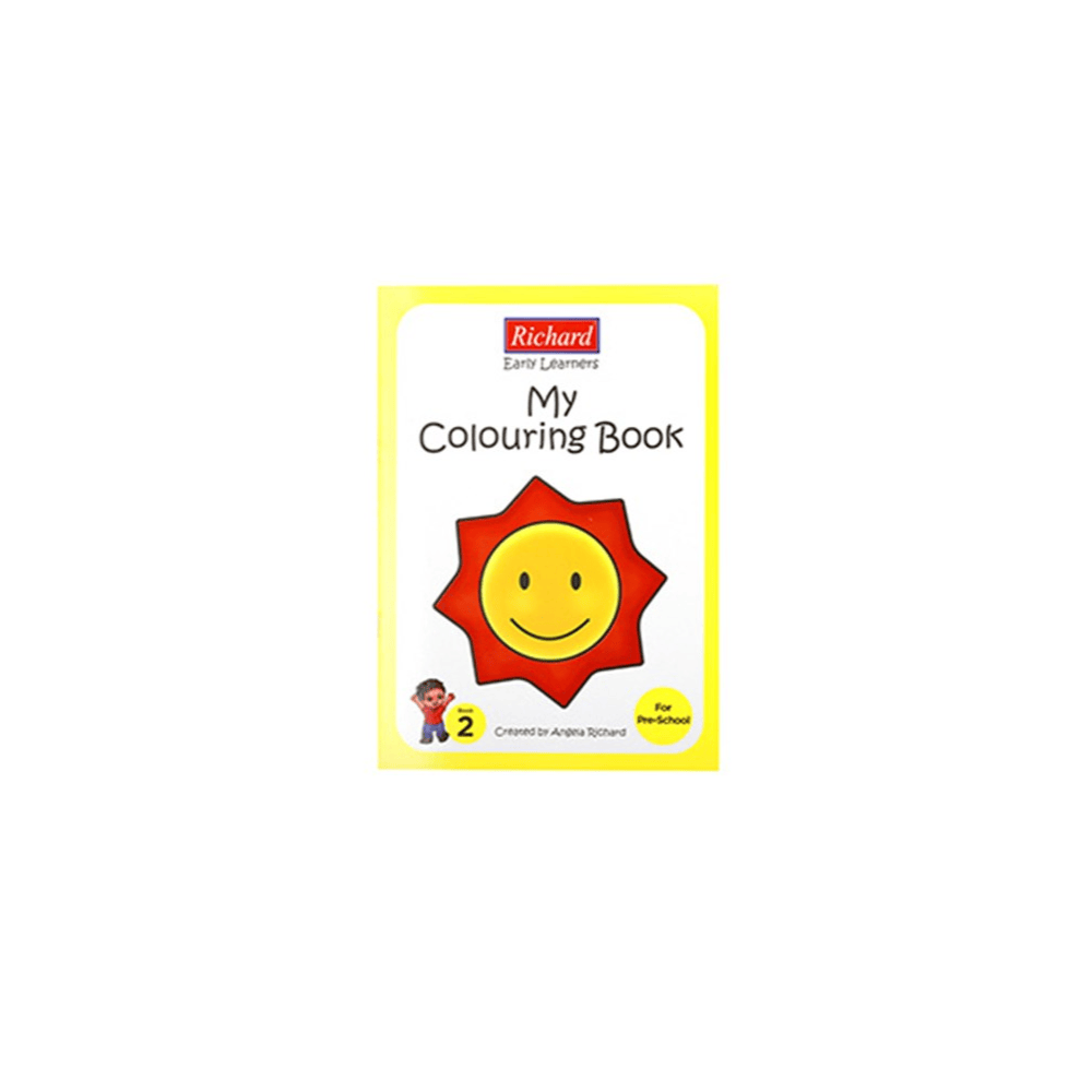 Richard Colouring Books My Colouring Book Kids Early Learners A4 Size 16 pages Colour Activity PreSchool