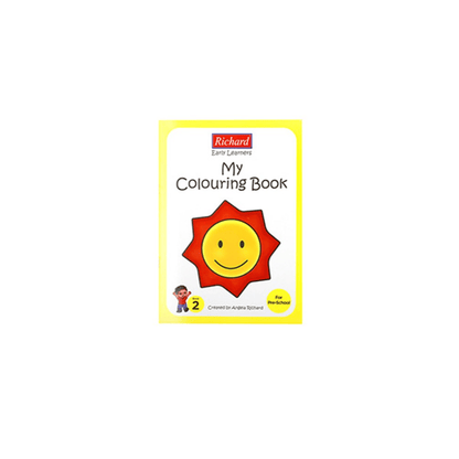 Richard Colouring Books My Colouring Book Kids Early Learners A4 Size 16 pages Colour Activity PreSchool