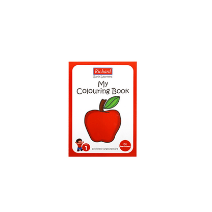 Richard Colouring Books My Colouring Book Kids Early Learners A4 Size 16 pages Colour Activity PreSchool