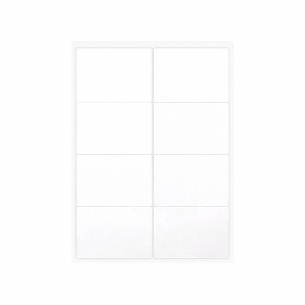 Royal Crown Sticker labels A4 Self Adhesive White Labels Inkjet Laser Copier Mailing Sticker Filing Storage