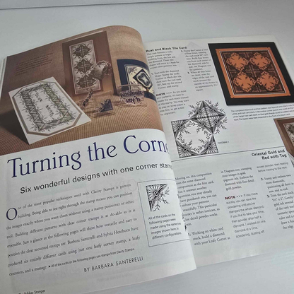 Rubber Stamper 5x Rubber Stamper Enthusiast Magazine Stamping Paper Cards Projects Issue 2002