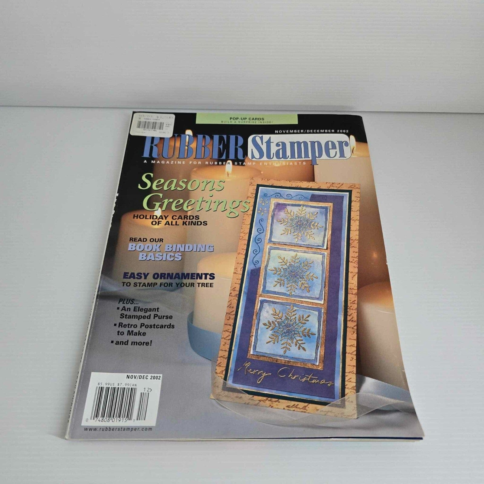 Rubber Stamper 5x Rubber Stamper Enthusiast Magazine Stamping Paper Cards Projects Issue 2002