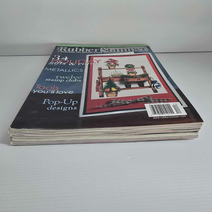 Rubber Stamper 5x Rubber Stamper Enthusiast Magazine Stamping Paper Cards Projects Scrapbooking
