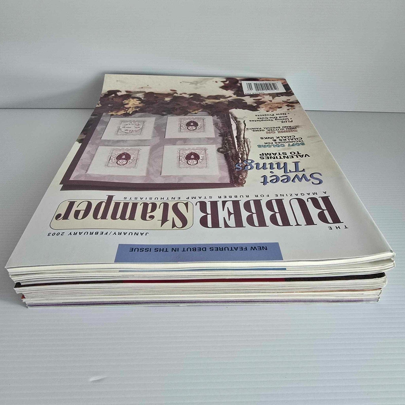 Rubber Stamper 7x Rubber Stamper Enthusiast Magazine Stamping Paper Cards Projects Issue 2003