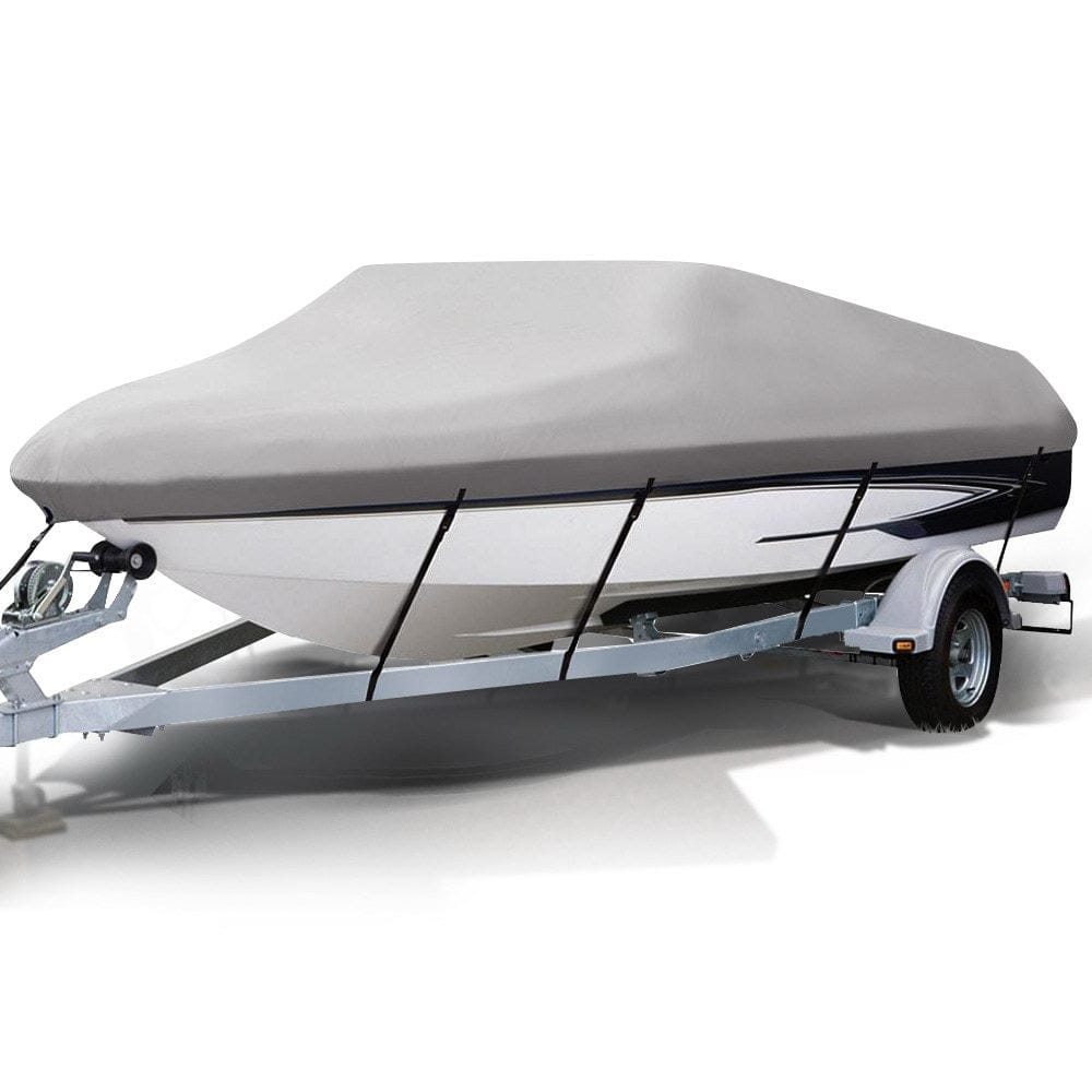 Seamanship Outdoor Recreation > Boating > Boating Accessories Seamanship 16-18.5ft Boat Cover Trailerable Marine Grade 600D