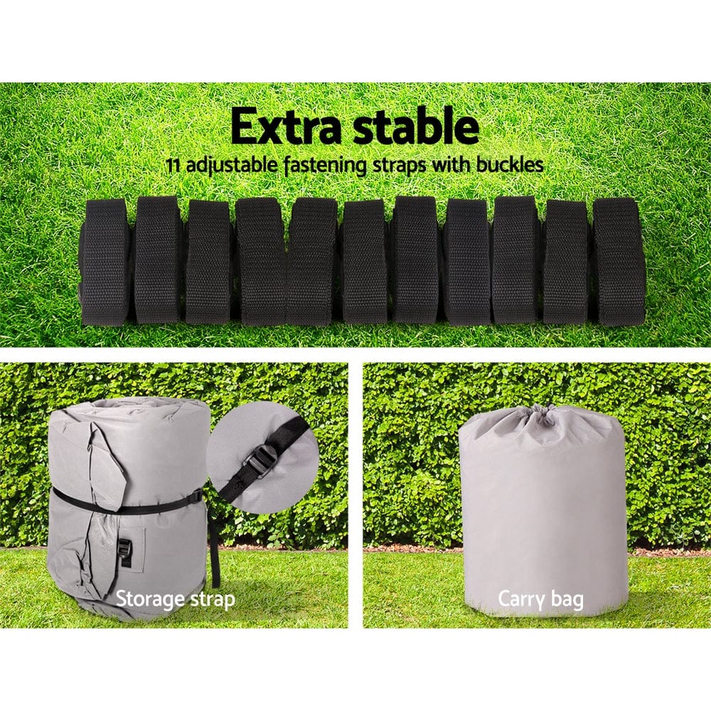 Seamanship Outdoor Recreation > Boating > Boating Accessories Seamanship 16-18.5ft Boat Cover Trailerable Marine Grade 600D