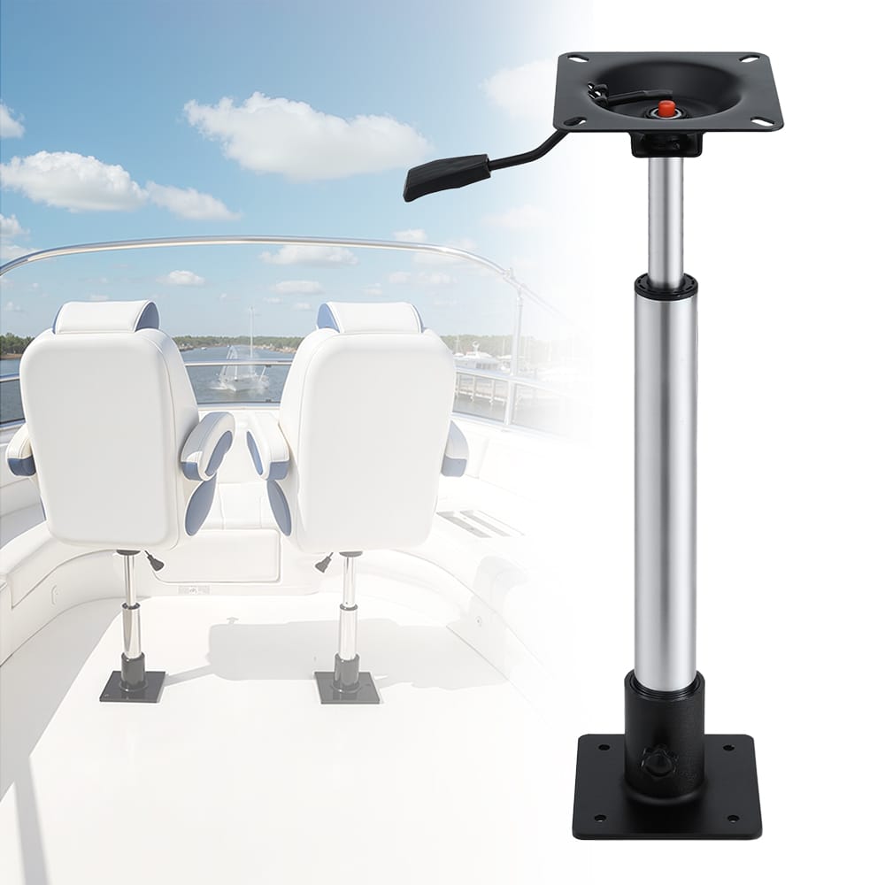 Seamanship Outdoor Recreation > Boating > Boating Accessories Seamanship Boat Seat Pedestal 55 - 75cm Adjustable Gas Lift 360 Degrees Swivel