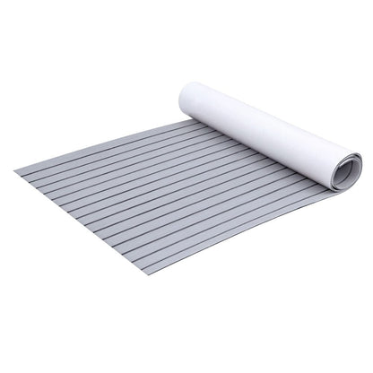 Seamanship Outdoor Recreation > Boating > Boating Accessories Seamanship EVA Foam Boat Flooring Mat Decking Sheet 240x90x0.6cm Light Grey
