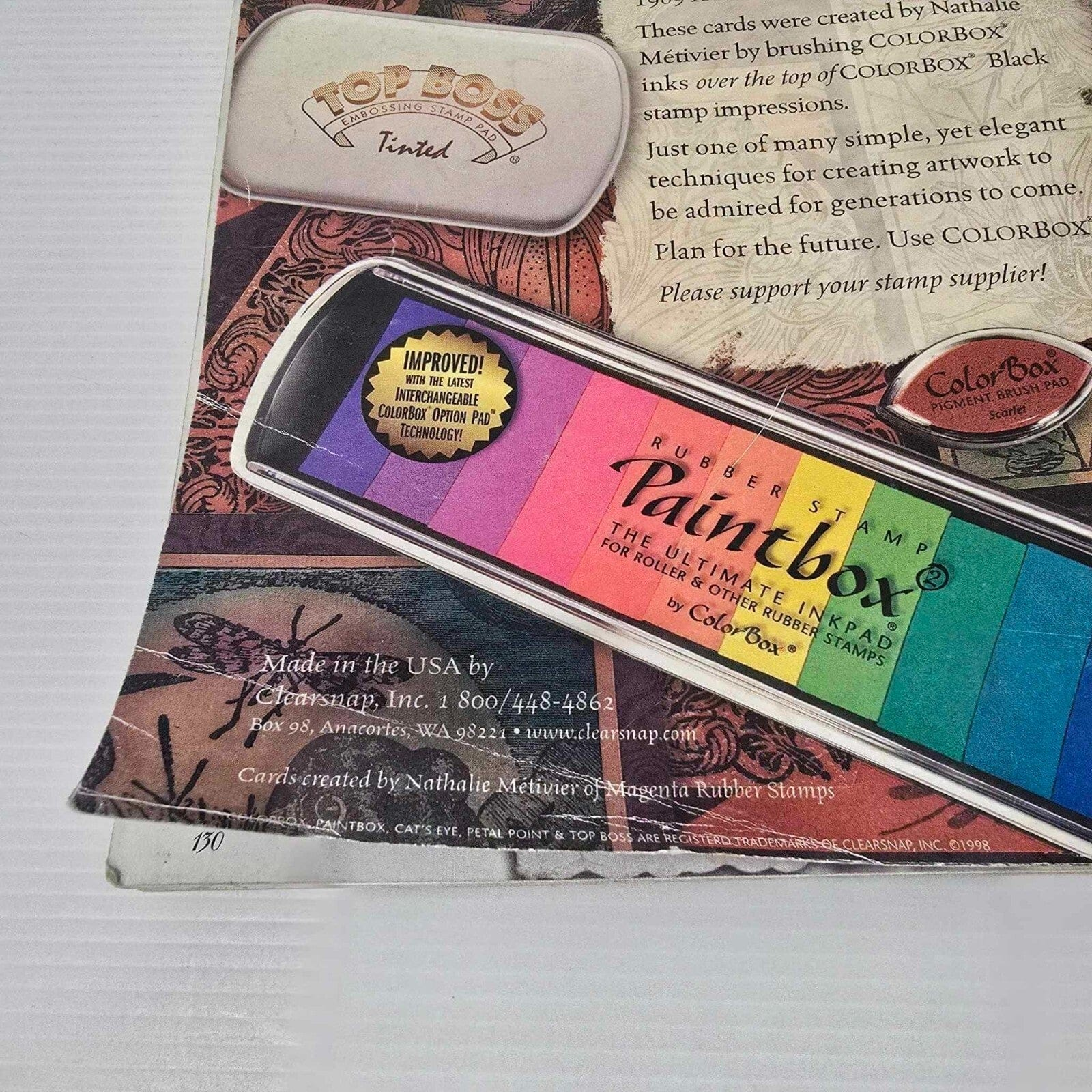 Somerset Studio Somerset Studio Australia Crafting Down Under Paper Letter Arts Stamping 1998