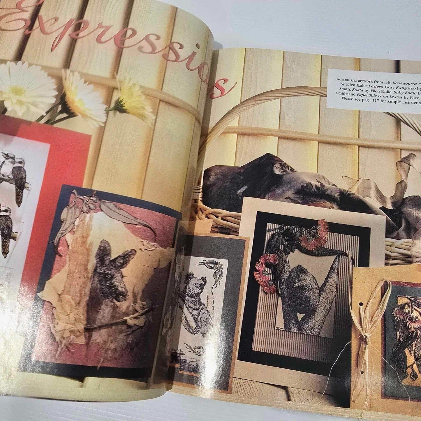 Somerset Studio Somerset Studio Australia Crafting Down Under Paper Letter Arts Stamping 1998