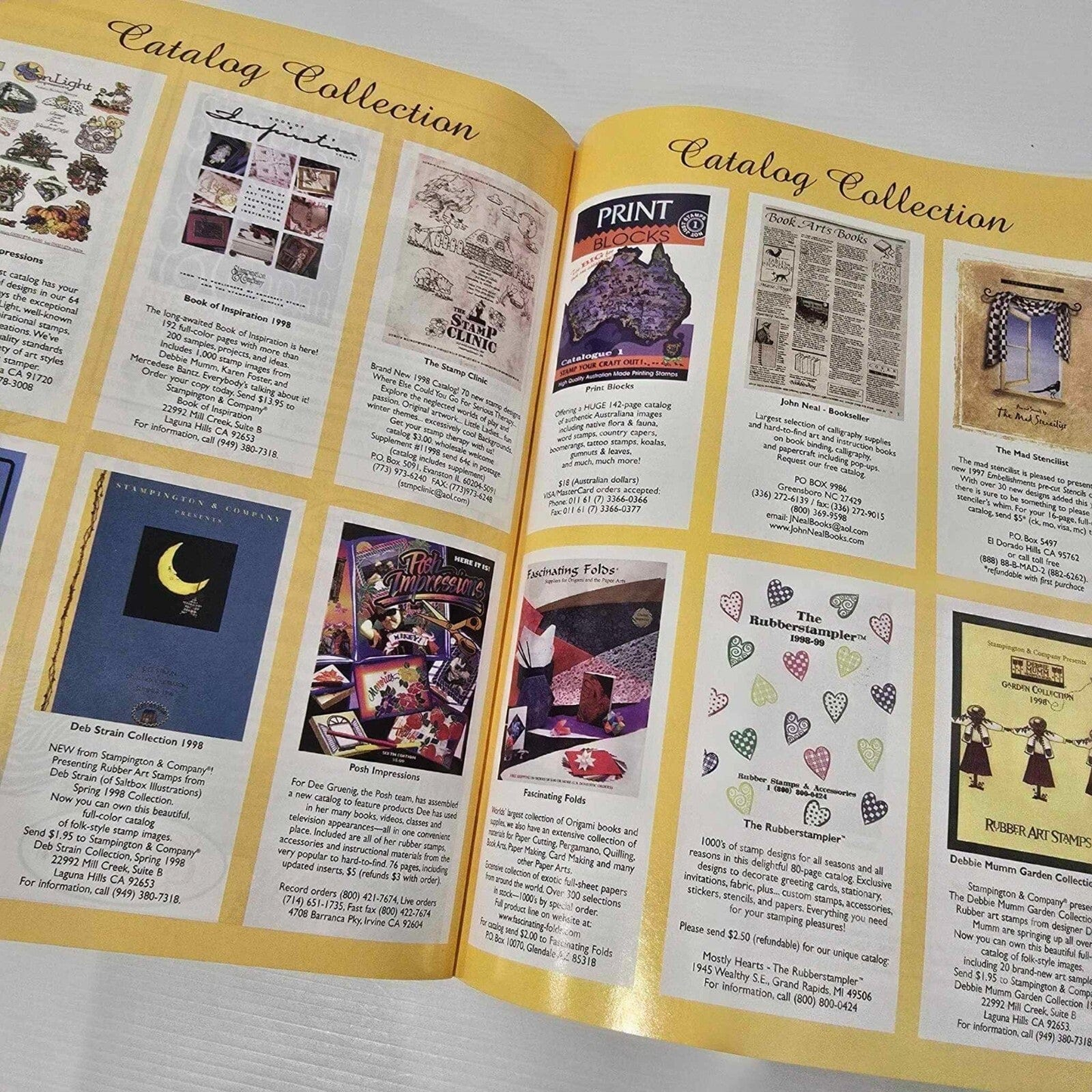 Somerset Studio Somerset Studio Australia Crafting Down Under Paper Letter Arts Stamping 1998