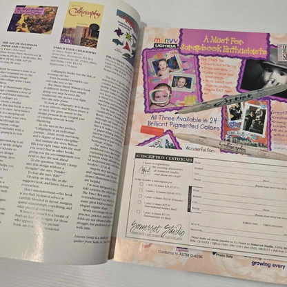 Somerset Studio Somerset Studio Australia Crafting Down Under Paper Letter Arts Stamping 1998