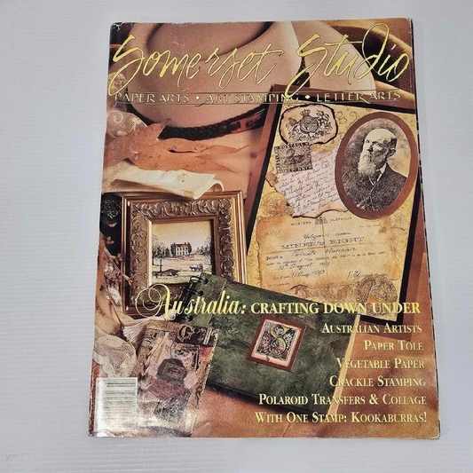 Somerset Studio Somerset Studio Australia Crafting Down Under Paper Letter Arts Stamping 1998