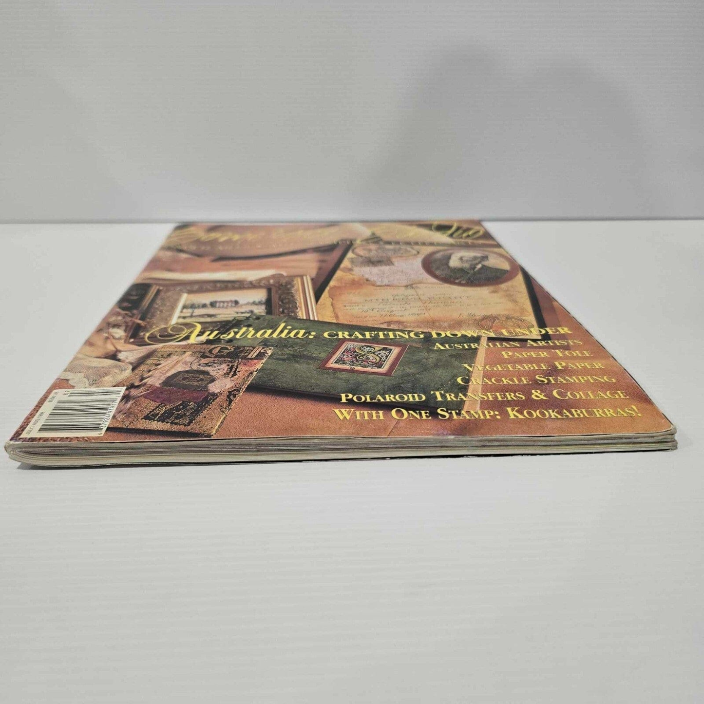 Somerset Studio Somerset Studio Australia Crafting Down Under Paper Letter Arts Stamping 1998