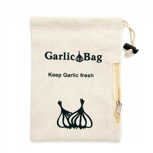 Spice Kitchen Bag Pantry Garlic Preserving Bag Sack Storage Onion Potato Garlic Bag 17cm x 24cm