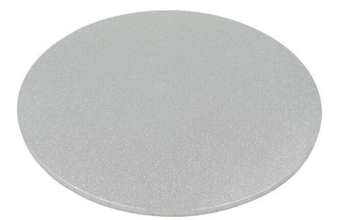 Spice Kitchen Cake Boards Cake Board Base Masonite 6mm Silver Round Professional Cake Boxes 9" Diameter
