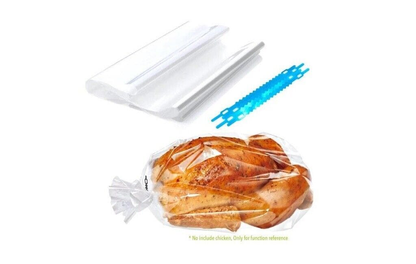 Spice kitchen Oven bags Large Oven Bag 4 pack For Roasted Meats Chicken Seafood Roast