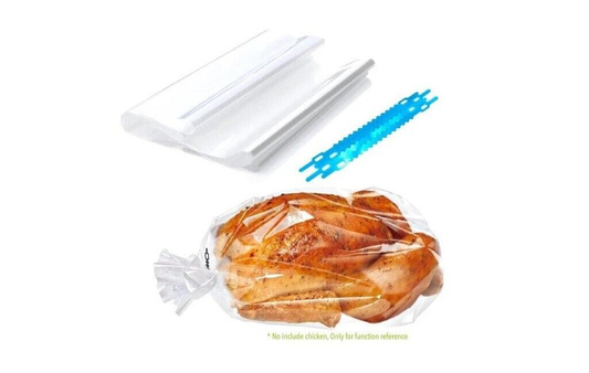 Spice kitchen Oven bags Large Oven Bag 4 pack For Roasted Meats Chicken Seafood Roast