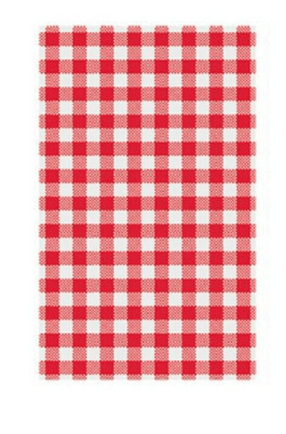Spice sustainable 25PK 100% Gingham Tartan Series Oil Grease Proof Paper Food Sandwich Wrapping RD