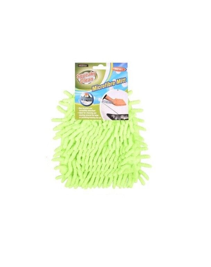 Squeaky Clean Cleaning Gloves Green Microfiber Cleaning Hand Glove Scratch Car Household Washing Wash Mitt Super
