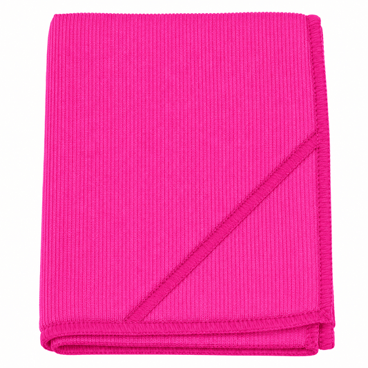 Squeaky clean Pink Premium Microfibre Cleaning Cloth Kitchen Glass Car Window Dish Washing Towel