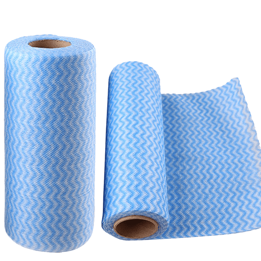 Squeaky Clean Wipes Roll 25 Sheets All-Purpose Towel Cleaning Absorbent Non-Abrasive 22CMx30CM