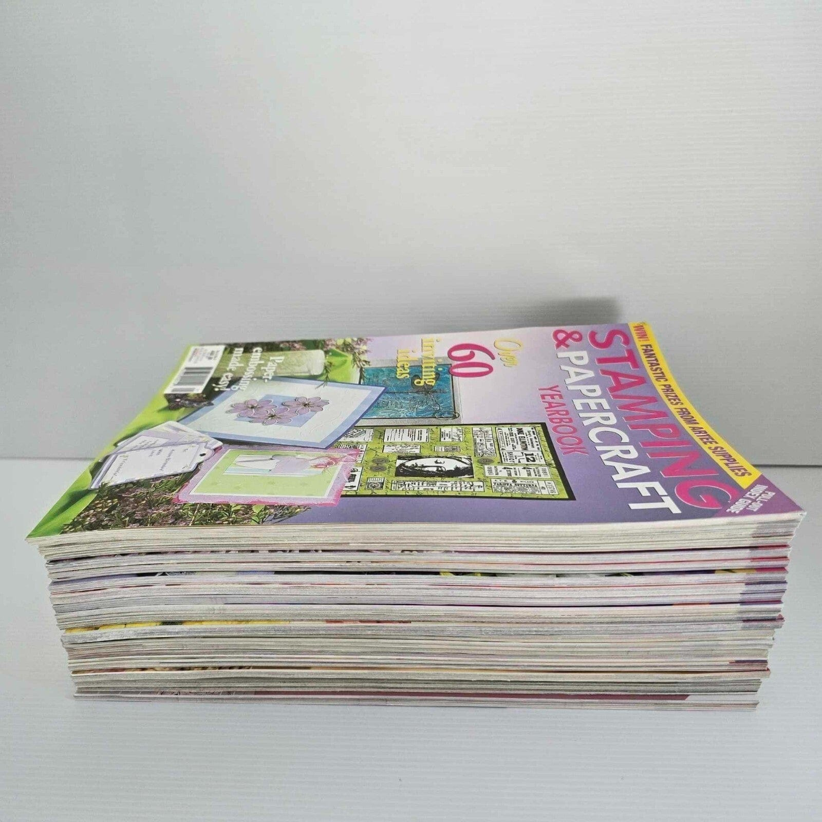 Stamping & Papercraft 22x Stamping and Papercraft Magazine Crafts Paper Cards Scrapbooking Mixed Vol