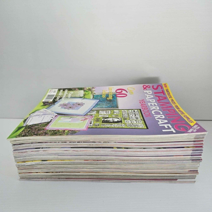 Stamping & Papercraft 22x Stamping and Papercraft Magazine Crafts Paper Cards Scrapbooking Mixed Vol