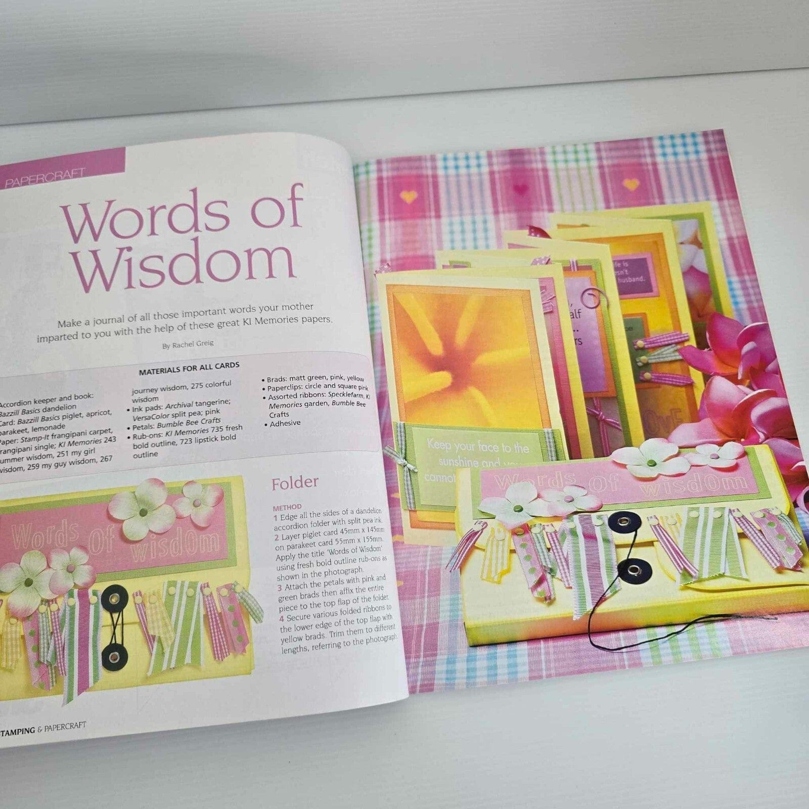 Stamping & Papercraft 22x Stamping and Papercraft Magazine Crafts Paper Cards Scrapbooking Mixed Vol
