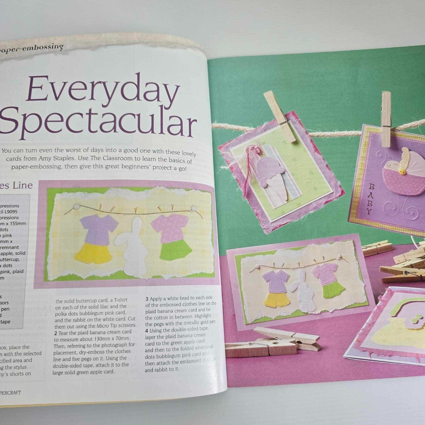 Stamping & Papercraft 22x Stamping and Papercraft Magazine Crafts Paper Cards Scrapbooking Mixed Vol