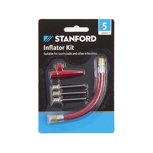 Standford Bike Inflator Kit 5PCS Ball Inflator Kit Pump Needle Hose Set Bicycle Bike Tyre Basketball Air