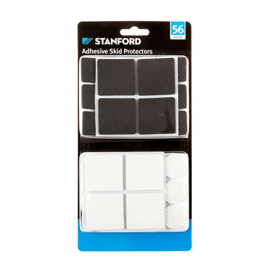 Stanford Felt 56x Floor Protector with Self Adhesive Round Square Felt Pads Stoppers Chairs