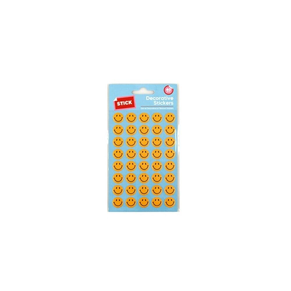 STICK Stickers Yellow Smiley 40 Emoji 3D Stickers Sheet Emoticon Bullet Journal Bubble Style Smiley Faces