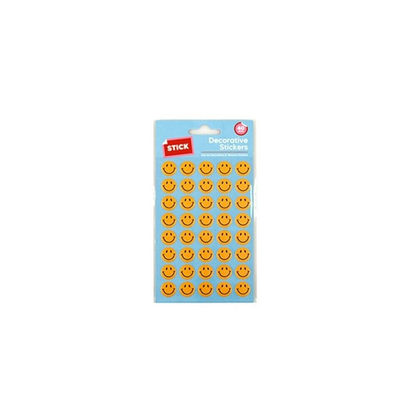 STICK Stickers Yellow Smiley 40 Emoji 3D Stickers Sheet Emoticon Bullet Journal Bubble Style Smiley Faces