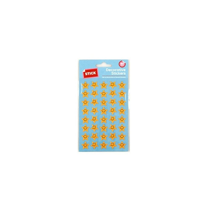 STICK Stickers Yellow Star 40 Emoji 3D Stickers Sheet Emoticon Bullet Journal Bubble Style Smiley Faces