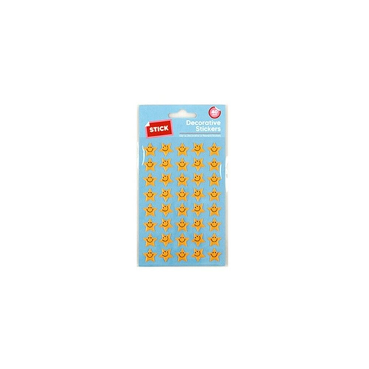 STICK Stickers Yellow Star 40 Emoji 3D Stickers Sheet Emoticon Bullet Journal Bubble Style Smiley Faces