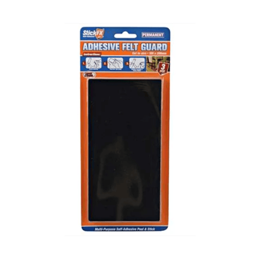 StickFX 3x Self Adhesive Felt Guard Furniture Easy Glide Protection Non-Slip Surface