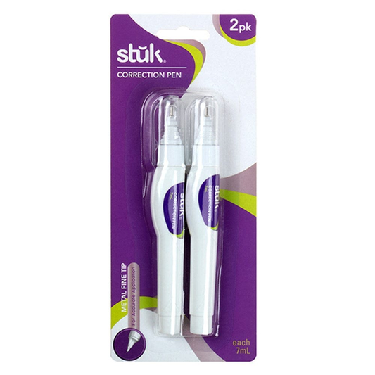 Stuk Correction Pen 7ml Correction Pen White Out Pen Liquid Correction Fluid Office Stationery