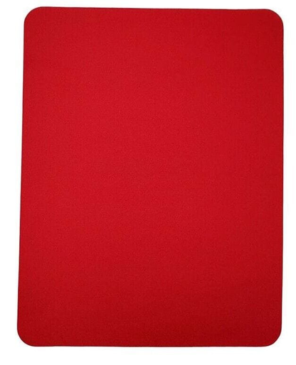 Tech-IQ Mouse pad Red Soft Premium Optical Mouse Pad Mice Mat PC Computer Office School