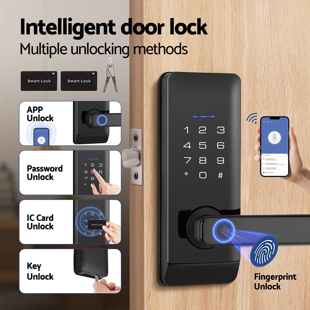 UL-Tech Electronics > Business & Home Security > Electronic Door Locks UL-tech Fingerprint Door Lock Smart Home System