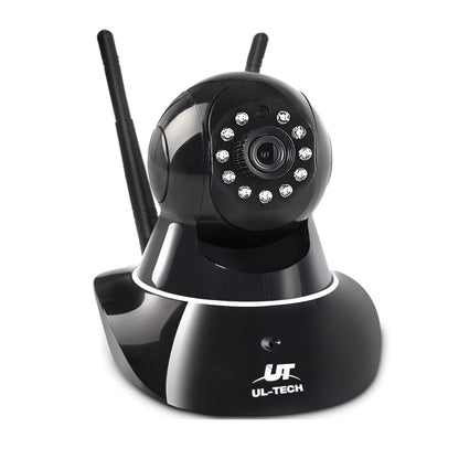 UL-Tech Electronics > Business & Home Security > Security Cameras & Accessories UL-tech 1080P Wireless IP Camera Security WIFI Cam Black