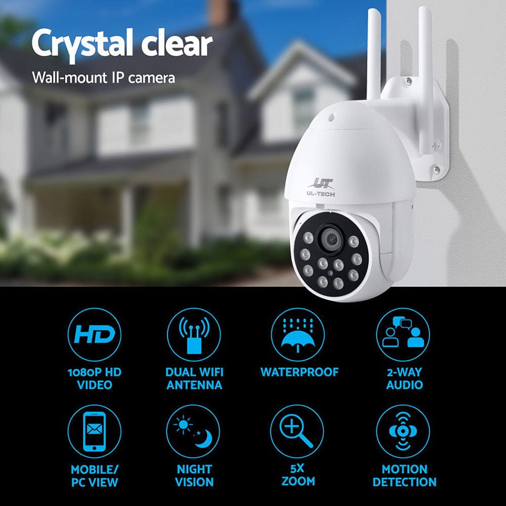 UL-Tech Electronics > Business & Home Security > Security Cameras & Accessories UL-tech 1080P Wireless IP Camera Security WIFI Cam